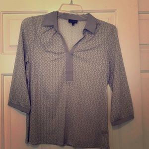 The Limited Sheer blouse